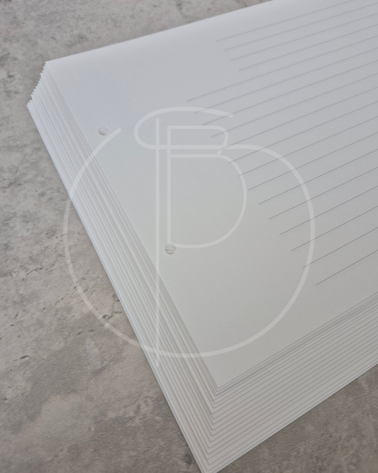 Einlegeblätter A4 120 g