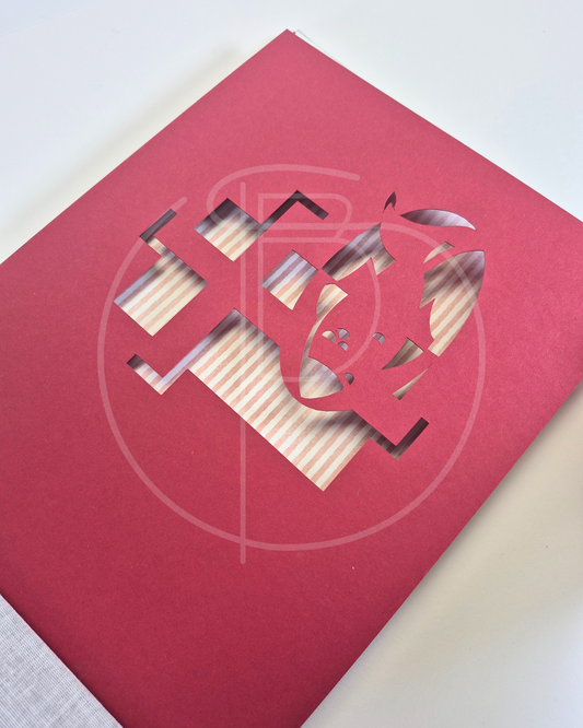 Patendank Album - Fisch rot