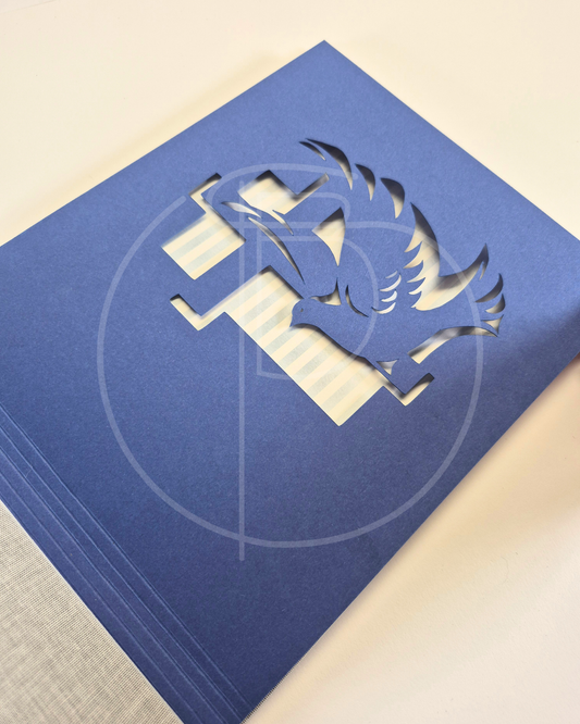 Patendank Album - Taube blau