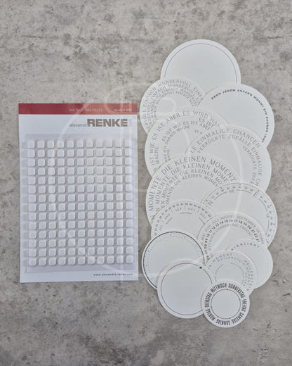 Kreativset  - Beschriften & Gestalten (Runde Etiketten)