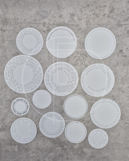 Kreativset  - Beschriften & Gestalten (Runde Etiketten)