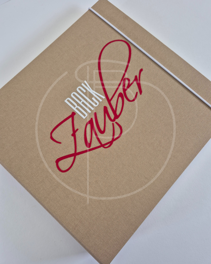 Backzauber Set – das Ringbuch für süße Rezepte mit Ausstechform