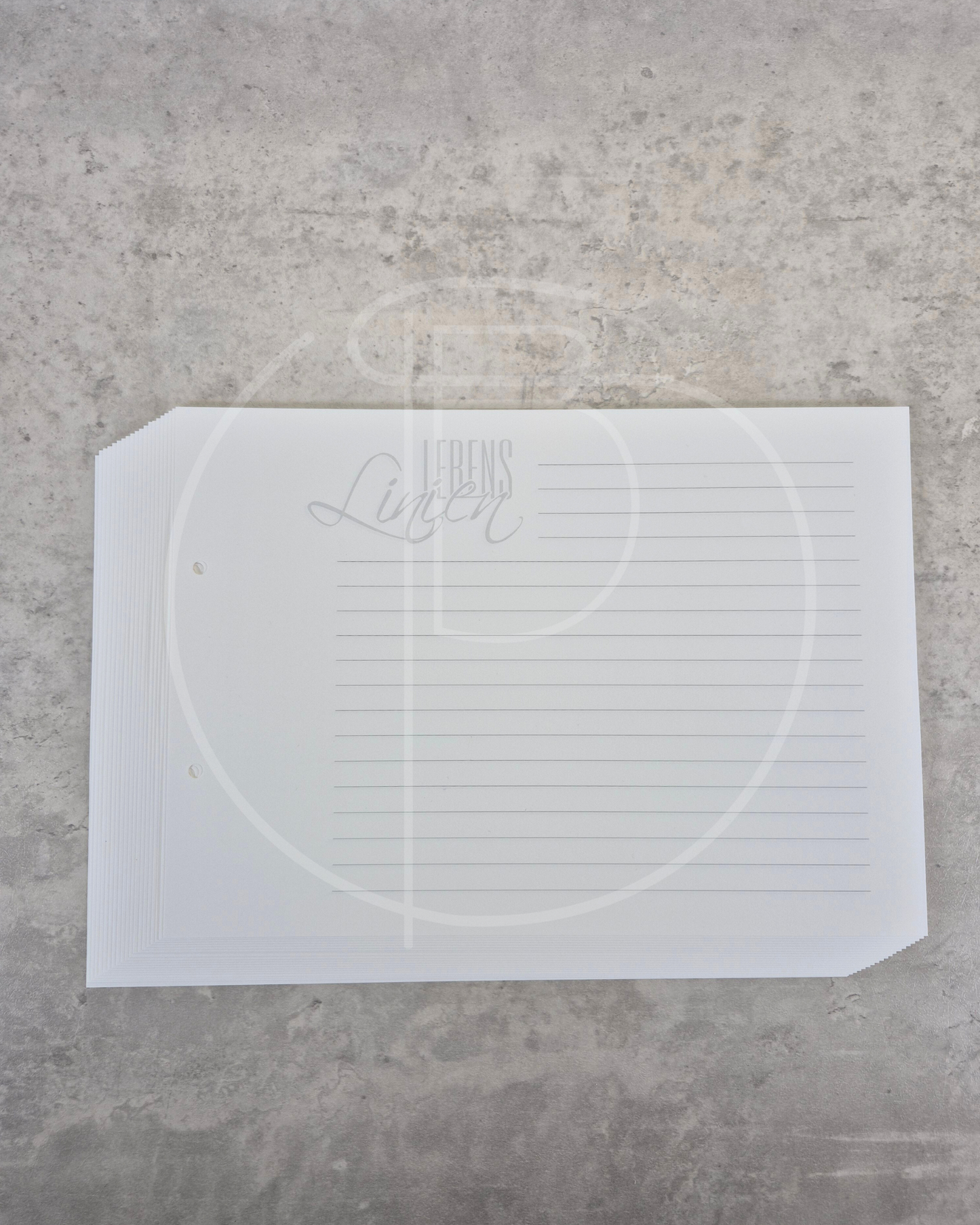 Einlegeblätter "Lebenslinien"