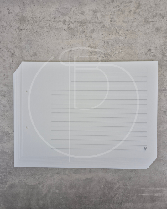 Einlegeblätter A4 120 g