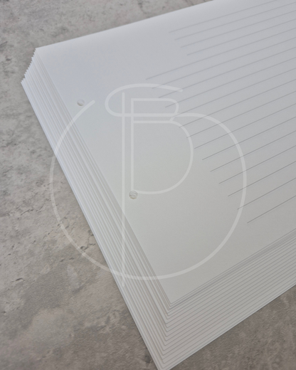 Einlegeblätter A4 120 g