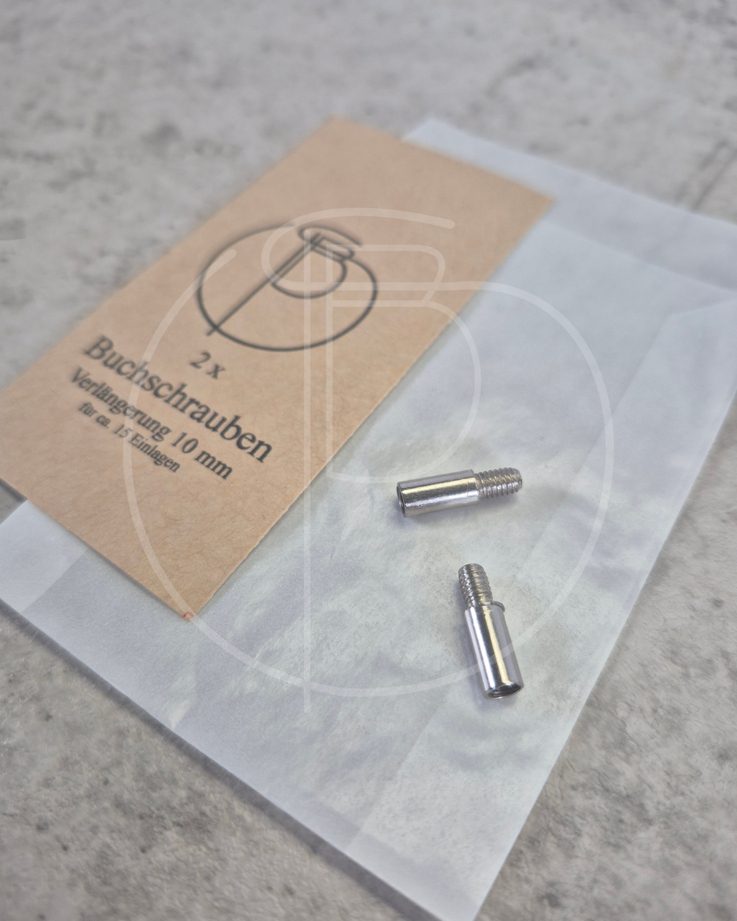 Buchschrauben - Verlängerung