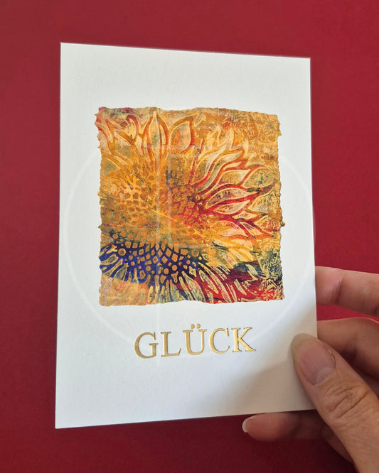 Kunstkarte "Glück"