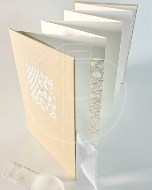Leine Leporello "Flora" - KOMMUNION