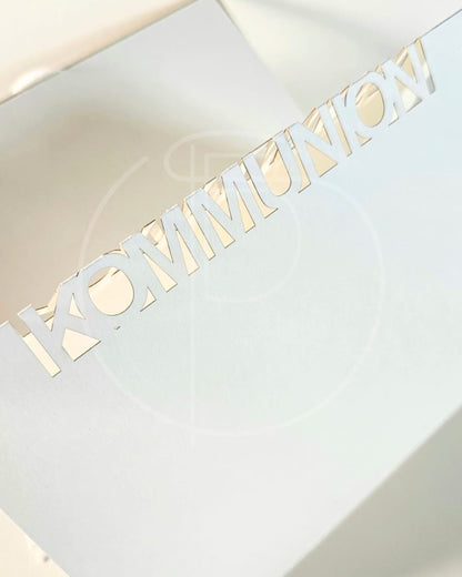 Leine Leporello "Flora" - KOMMUNION