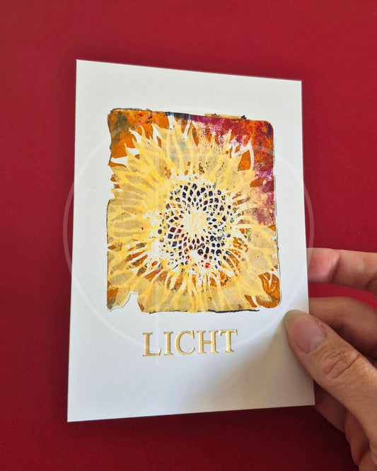 Kunstkarte "Licht"