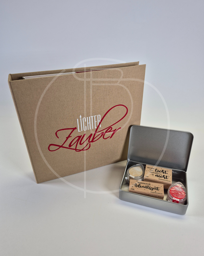 Lichterzauber Set – Adventstagebuch & Kreativset - Limitierte Auflage