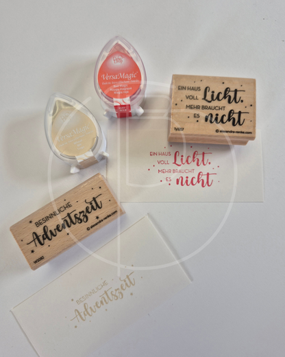 Lichterzauber Set – Adventstagebuch & Kreativset - Limitierte Auflage