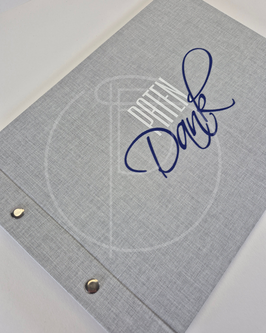 Patendank Album - Taube blau