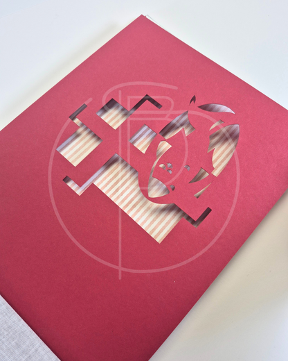 Patendank Album - Fisch rot