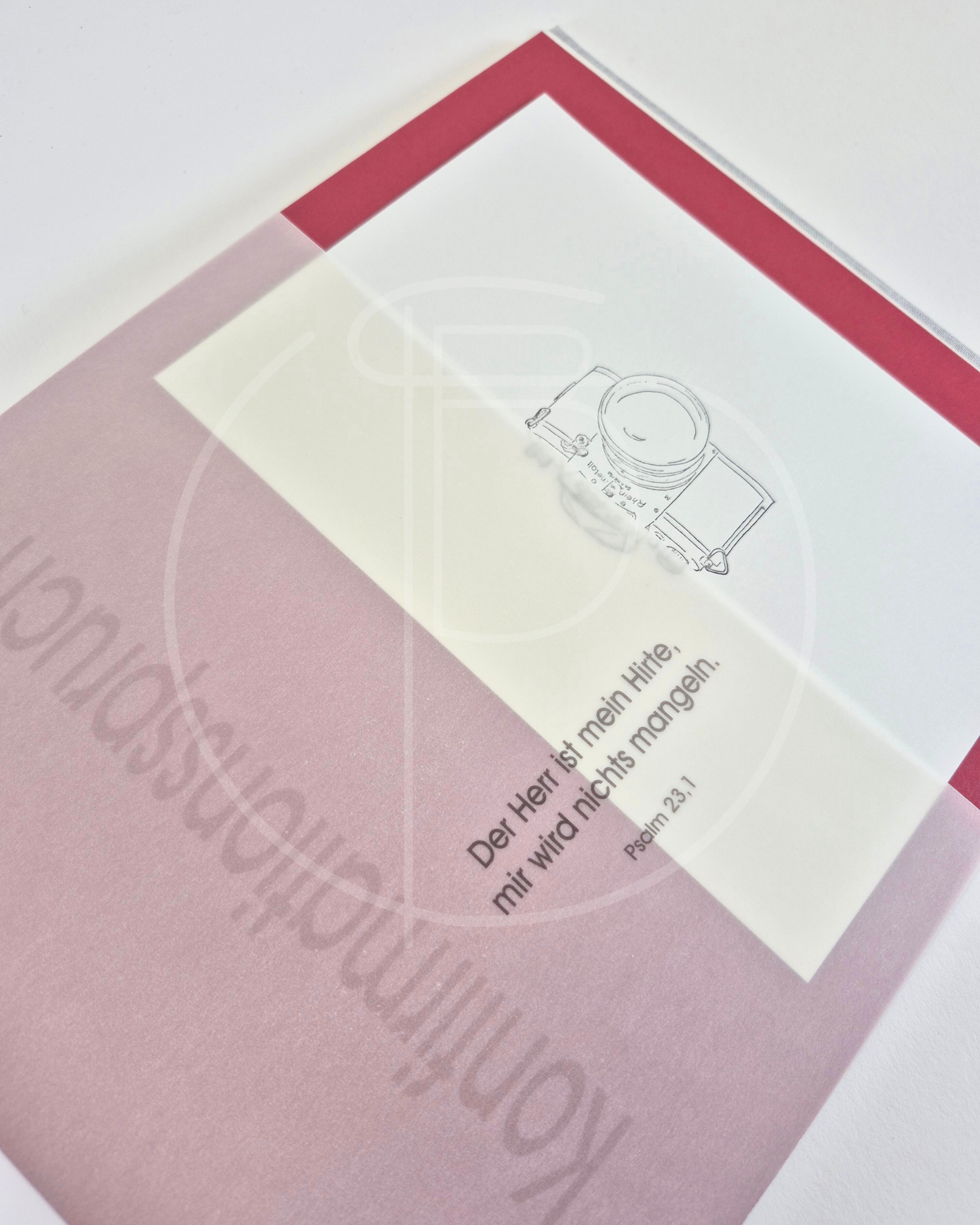 Patendank Album - Fisch rot