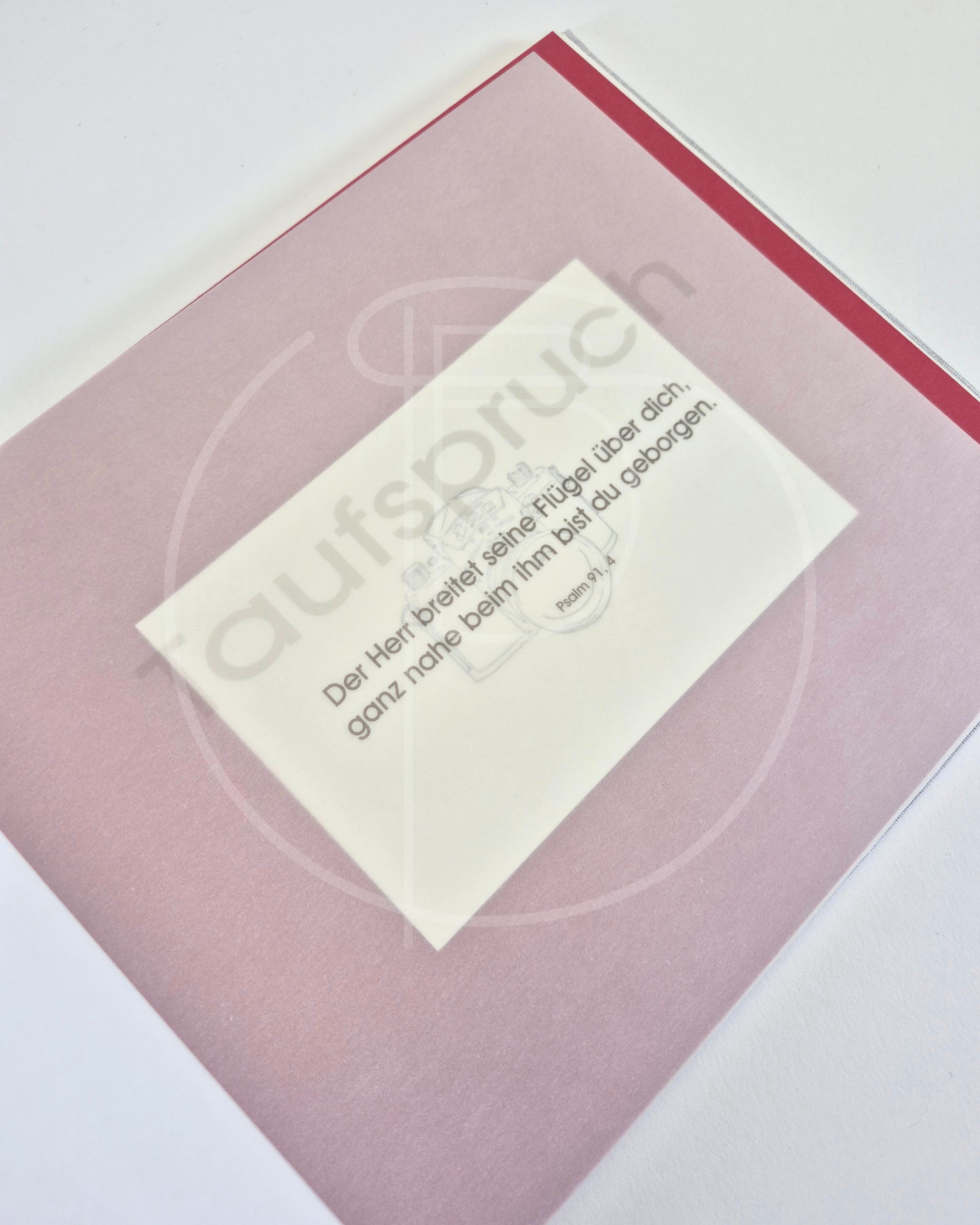 Patendank Album - Fisch rot