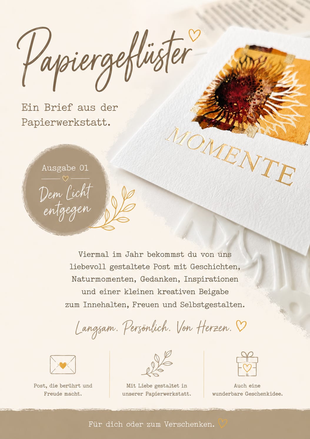 Papiergeflüster - Ausgabe 1
